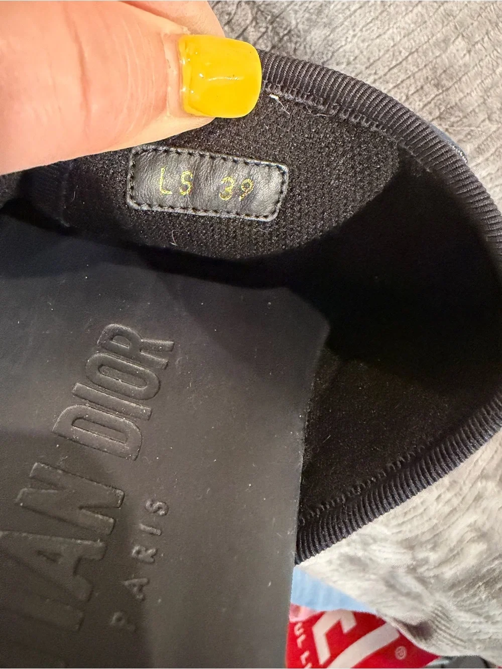 Dior Christian Dior Navy women Double-Strap Slide Sandals